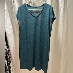 Teal sundress with pockets